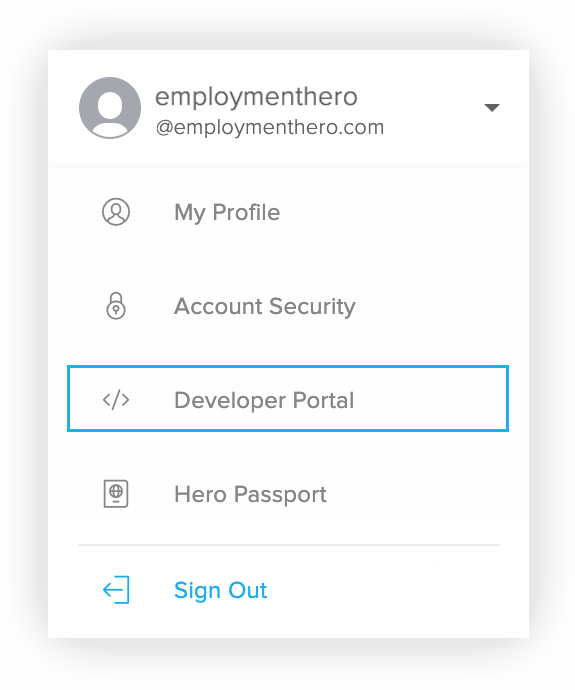 Developer Portal Access